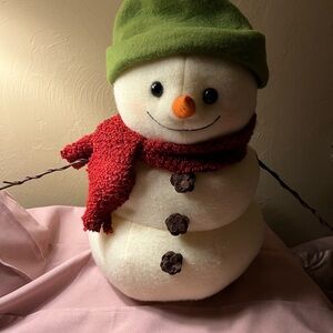 ☃️Hallmark Snowman Plush Decor ☃️